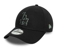 New Era 9Forty Strapback Cap - Outline Los Angeles Dodgers Black