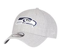 New Era 9Forty Strapback Cap - Seattle Seahawks Heather Grey - One Size