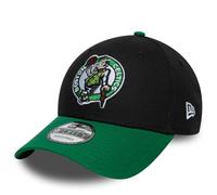 New Era 9Forty Strapback Cap - Side Patch Boston Celtics - One Size Black