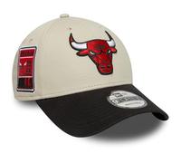 New Era 9Forty Strapback Cap - Side Patch Chicago Bulls Beige