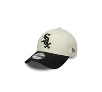 New Era Adult's Side Script MLB Chicago White Sox Baseball Cap Hat Light Beige