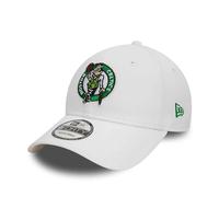 New Era 9Forty Strapback Cap - SIDEPATCH Boston Celtics White