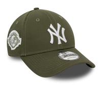 New Era 9Forty Strapback Cap - SIDEPATCH New York Yankees Olive