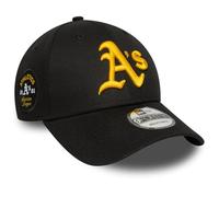 New Era 9Forty Strapback Cap - SIDEPATCH Oakland Athletics Black