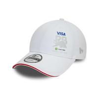 New Era 9Forty Strapback Cap - Visa Cash APP Racing Bulls - One Size White