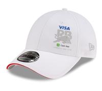 New Era 9Forty Strapback Cap - Visa Cash APP Racing Bulls - One Size White