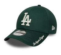 New Era 9Forty Strapback Cap - Visor Script LA Dodgers Forest Green