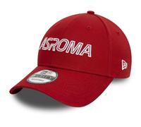 New Era 9Forty Strapback Cap - WORDMARK AS Roma red