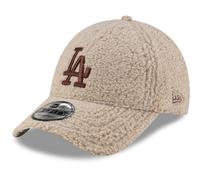 New Era 9Forty Strapback Sherpa Cap - Borg LA Dodgers Beige