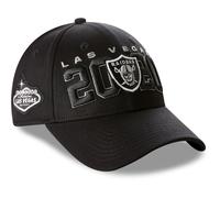 New Era 9FORTY Stretch Cap - 2020 DRAFT Las Vegas Raiders Black