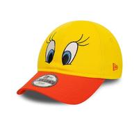 New Era 9Forty Tweety Säugling Basecap Baby Kappe Hut Looney Tunes Gummizug Gelb Orange - Infant