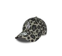 New Era MLB LA Dodgers Cosy Leopard 9FORTY Cap - Brown One Size