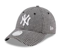 New Era 9Forty Women's Cap - HOUNDSTOOTH New York Yankees Black