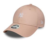 NEW ERA WOMENS 9FORTY NEW YORK YANKEE BASEBALL CAP.PASTEL PINK MINI LOGO HAT S25