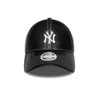 New Era 9Forty Womens Cap - Leatherette New York Yankees Black