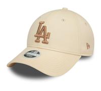New Era for woman. 60565239 League Ess 9Forty LA Dodgers beige cap (OSFA), Casual, Cotton