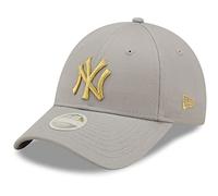 New Era 9Forty Womens Cap - Metallic New York Yankees Grey