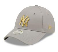 New Era 9Forty Womens Cap - METALLIC New York Yankees grey