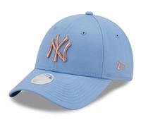 New Era 9Forty Womens Cap - METALLIC New York Yankees sky