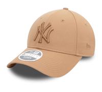 New Era Women's 9Forty League Essential MLB New York Yankees Baseball Cap Hat Med Beige