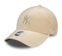 New Era 9Forty Womens Cap - Velour Diamante NY Yankees Beige