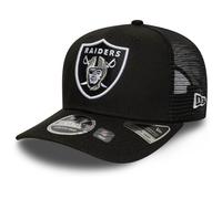 New Era 9Seventy Adult's NFL Las Vegas Raiders Stretch Snap Trucker Baseball Cap Hat Black
