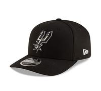 New Era 9SEVENTY San Antonio Spurs NBA Team Black Stretch Snapback Cap - 60755445