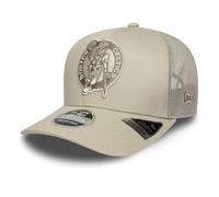 New Era 9Seventy Stretch-Snap Trucker Cap - Boston Celtics Beige