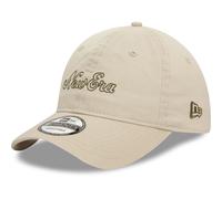 New Era 9Twenty Adjustable Cap - BRAND STITCH beige