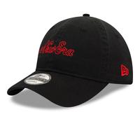 New Era 9Twenty Adjustable Cap - BRAND STITCH black