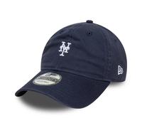 New Era 9TWENTY New York Mets Baseball Cap - MLB Mini Washed - Navy-White