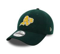 New Era 9TWENTY Oakland Athletics Baseball Cap - MLB Melton - Dark Green