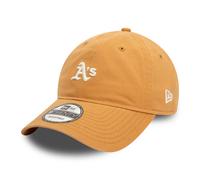 New Era 9TWENTY Oakland Athletics Baseball Cap - MLB Mini Washed - Dark Sand