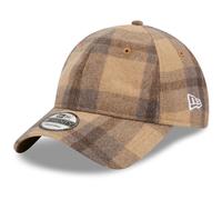 New Era 9Twenty Strapback Cap - MELTON CHECK beige - One Size