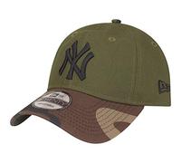 New Era 9Twenty Strapback Cap - New York Yankees Olive Wood - One Size