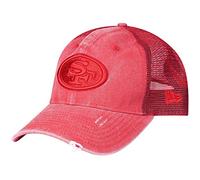 New Era 9Twenty Trucker Cap - Washed San Francisco 49ers red - One Size