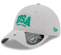 New Era 9TWENTY Womens Adjustable Grey Baseball Cap USA Dad Hat Streetwear