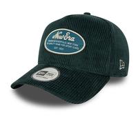 New Era A-Frame CORD Trucker Cap - BRAND PATCH green - One Size