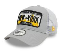 New Era A-Frame Mesh Trucker Cap - BIG APPLE New York grey
