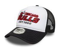 New Era A-Frame Mesh Trucker Cap - Foam Chicago Bulls Black