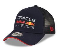 New Era A-Frame Snapback Trucker Cap - Red Bull Racing navy