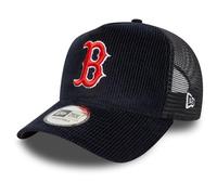 New Era A-Frame Trucker Cap - Cord Boston Red Sox Navy