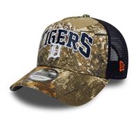 New Era A-Frame Trucker Cap - Detroit Tigers real tree - One Size
