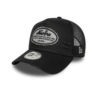 New Era A-Frame Trucker Cap - DISTRESSED PATCH Vintage - One Size