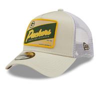 New Era A-Frame Trucker Cap - Green Bay Packers stone beige - One Size