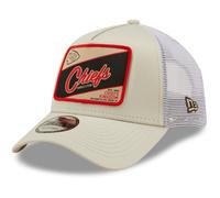New Era A-Frame Trucker Cap - Kansas City Chiefs stone beige - One Size