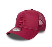 New Era Adult's 9Forty League Essential A Frame MLB Los Angeles Dodgers Trucker Baseball Cap Hat Dark Red