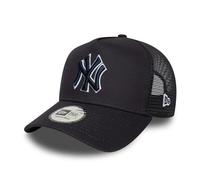 New Era Adult's 9Forty Trucker Outline MLB New York Yankees Trucker Baseball Cap Hat Navy