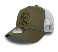 New Era A-Frame Trucker Cap - New York Yankees Olive - One Size