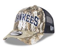 New Era A-Frame Trucker Cap - New York Yankees real tree - One Size